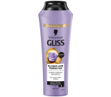 Gliss Kur Blonde Perfector Shampoo für natürlich gefärbtes oder aufgehelltes blondes Haar 250 ml