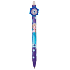 Colorino Gummierter Stift Frozen Snowflake weiß, blaue Mine 0,5 mm