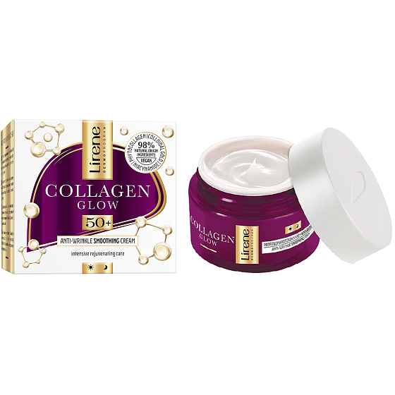 Lirene Collagen Glow Jantart 60+ Hautstärkende Creme 50 ml