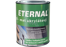 Eternal mat akrylátový univerzální barva na dřevo kov beton, 10 palisandr, 700 g