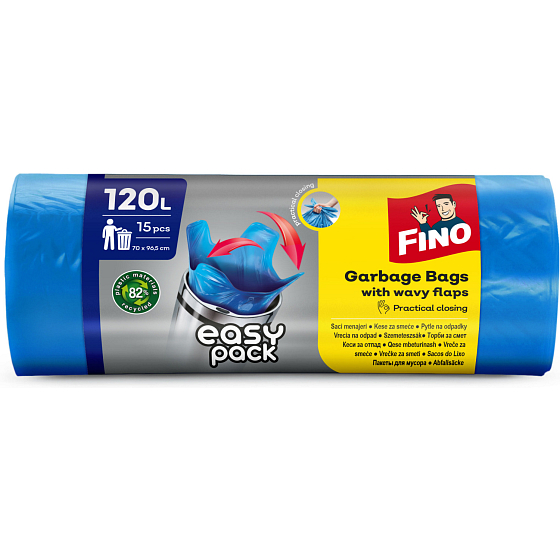 Fino Müllsäcke Easy Pack 120L 15 Stk