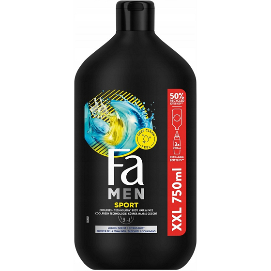 Fa Men Sport Duschgel für Männer 750 ml