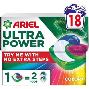 ARIEL TABLETS 18 DOSAGE ULTRA POWER COLOR 2398 ARIEL TABLETS 18 DOSAGE ULTRA POWER COLOR 2398
