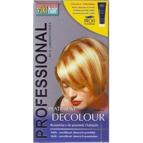 Professioneller Profi Platinium Decolor Exklusive Highlights hellen bis zu 6 Töne auf