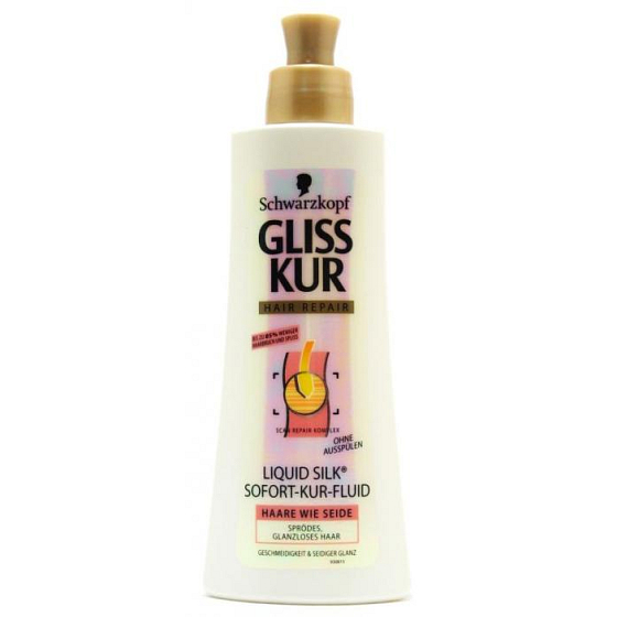 Gliss Kur Liquid Silk Gloss Regenerationsflüssigkeit 200 ml