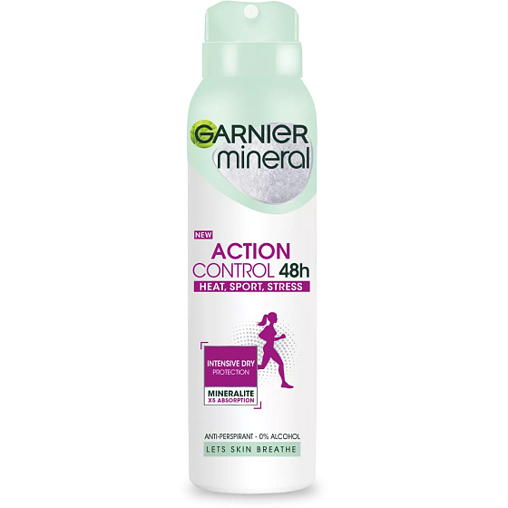 Garnier Mineral Action Control 48h Antitranspirant Deodorant Spray für Frauen 150 ml