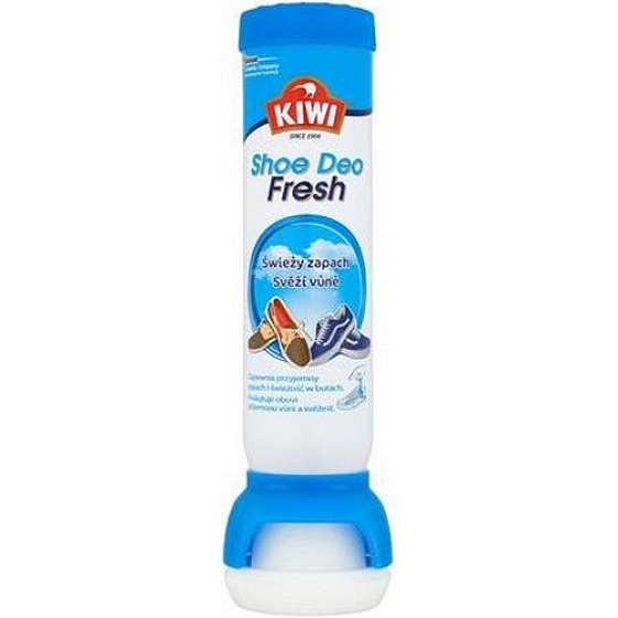 Kiwi Shoe Deo Fresh Schuhpflegeprodukt neutralisiert unangenehme Gerüche 100 ml