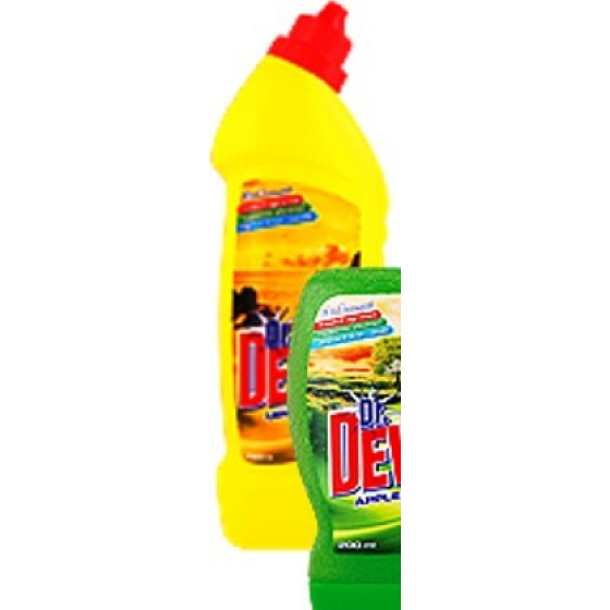 Dr. Teufelsapfel WC Gel 400 ml + Zitronen WC Flüssigreiniger 750 ml