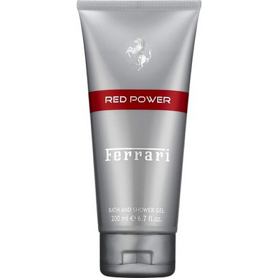 Ferrari Red Power Duschgel für Herren 200 ml