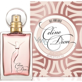 Celine Dion Unterschrift Alle für die Liebe Eau de Toilette für Frauen 30 ml