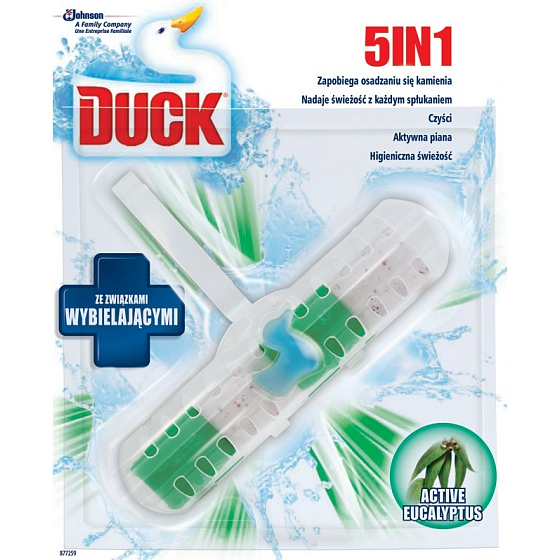 Ente 5in1 Active Eucalyptus Toilettenreiniger mit Duft 41 g