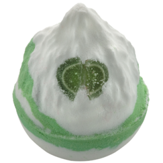 Bomb Cosmetics Lemon & Coconut - Limetten-Kokos-Parfait Schaumbad-Ballist 160 g
