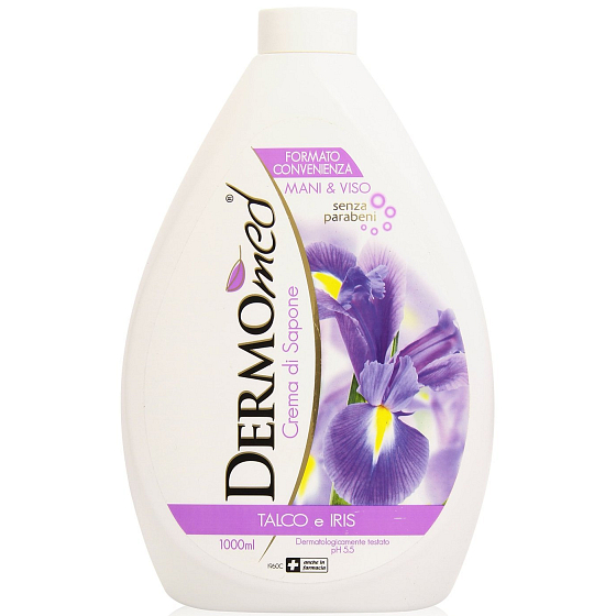 Dermomed Talk & Iris Flüssigpulver & Iris Flüssigseife Nachfüllen 300 ml
