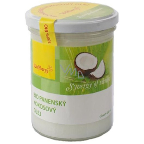 Wolfberry Bio Virgin Kokosöl für Körper und Haut für trockene bis atopische Haut 400 ml