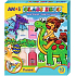 Amos Farben für Glas 8er-Set x 22 ml + 1 schwarze Kontur 40 ml + 1 goldene Kontur 22 ml + Schablonen, Folie