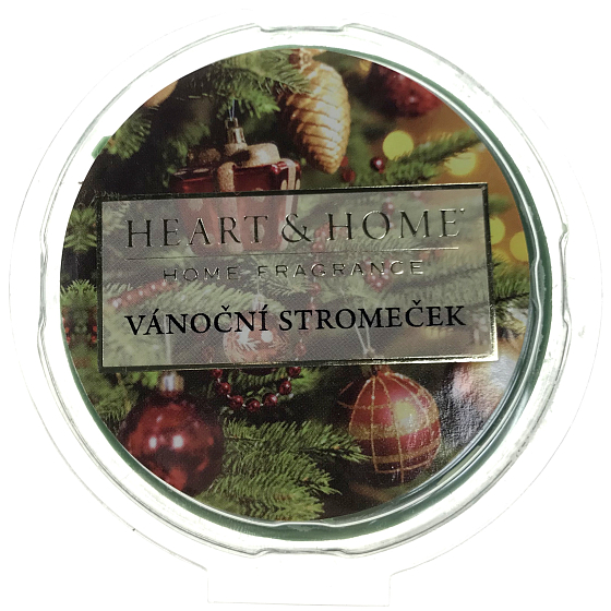 Heart & Home Weihnachtsbaumduft Soja natürliches duftendes Wachs 27 g