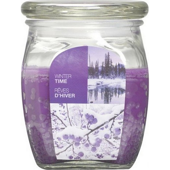 Bolsius Aromatic Winter Time - Duftkerze in Glas 92 x 120 mm 830 g, Brenndauer 100 Stunden