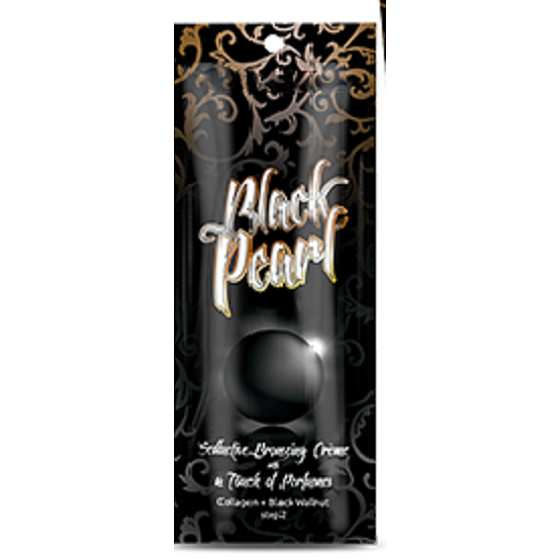 Soleo Black Pearl Stark straffender Bronzer mit Kollagen- und Parfümduft 5 ml für Solarium