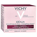 Vichy Idealia Glättende und aufhellende Creme für trockene Haut 50 ml