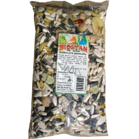 Biostan Deluxe Futter für mittelgroße Papageien und Nymphensittiche 500 g