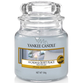 Yankee Candle And Calm & Quiet Place - Duftkerze und ruhiger Ort Duftkerze Klassisches kleines Glas 104 g