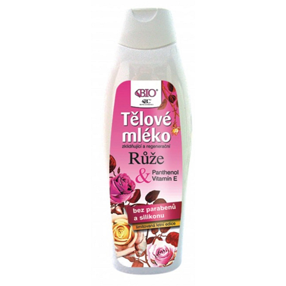 Bione Cosmetics Rose beruhigende und regenerierende Körperlotion für alle Hauttypen 500 ml