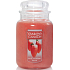 Yankee Candle White Strawberry Bellini - Duftkerze mit weißem Erdbeercocktail Klassisches großes Glas 623 g
