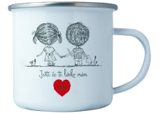 Bohemia Gifts Tin mit Aufdruck Ich liebe dich immer noch 8 cm