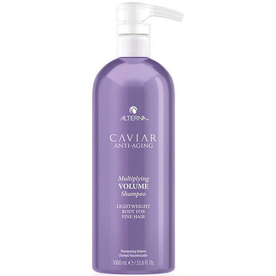Alterna Caviar Anti-Aging Multiplying Volume Kaviarshampoo für dauerhaftes Haarvolumen 1000 ml Maxi