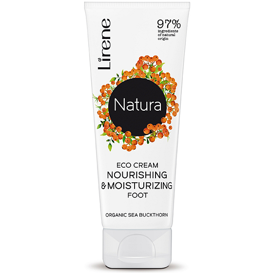 Lirene Natura ECO Sanddorn regenerierende Fußcreme 75 ml