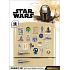 Degen Merch Star Wars - Set von Mandalorian Magneten 18 Stück
