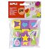 Apli Mini Briefmarken aus Schaumstoff 10 Stück