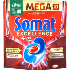 Somat Excellence 4 in 1 Spülmaschinentabs 51 Stück