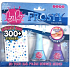 Bo-Po Frosty Nagellack Peel-off hellblau 2,5 ml + Nagellack Peel-off hellviolett 2,5 ml + Nagelsticker, Kosmetikset für Kinder