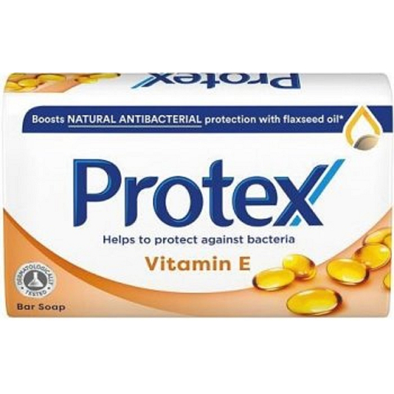 Protex Vitamin E antibakterielle feste Toilettenseife 90 g 72er-Karton