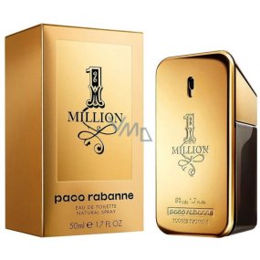 Paco Rabanne 1 Million Eau de Toilette für Männer 50 ml