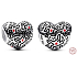 Charme Sterling Silber 925 Keith Haring Herz Kunst Linien und Menschen Bead Armband Symbol