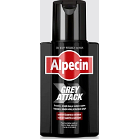 Alpecin koffeinhaltiges Shampoo für Haare Grey Attack, 200 ml