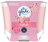 Glade Duftkerze Maxi I Love You, 204 g