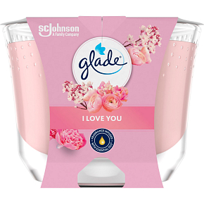Glade Duftkerze Maxi I Love You, 204 g