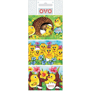 OVO Schrumpfhüllen Hühner für Ostereier, 1 Stk