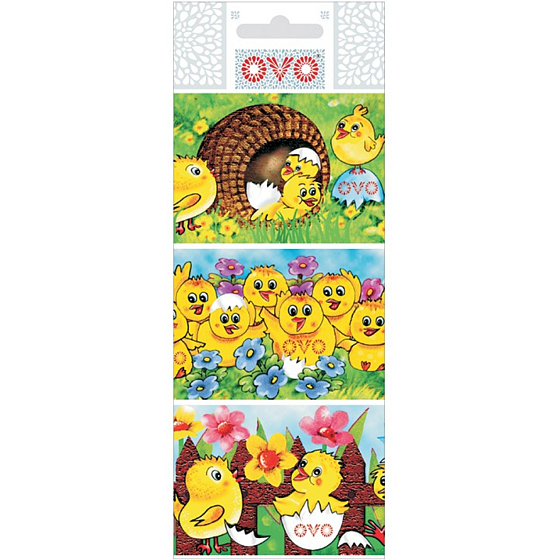 OVO Schrumpfhüllen Hühner für Ostereier, 1 Stk