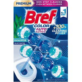 Bref WC Block Color Auto Aktiv Eukalyptus 2 x 30 g