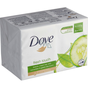 Dove Go Fresh Touch Toilettenseife mit Gurke und grünem Tee 100 gx 4