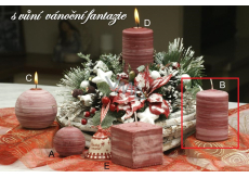 Lima Wellness Weihnachtsfantasie Aroma Kerzenzylinder 60 x 90 mm 1 Stück