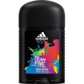 Adidas Team Five Antitranspirant Deodorant Stick für Männer 51 g