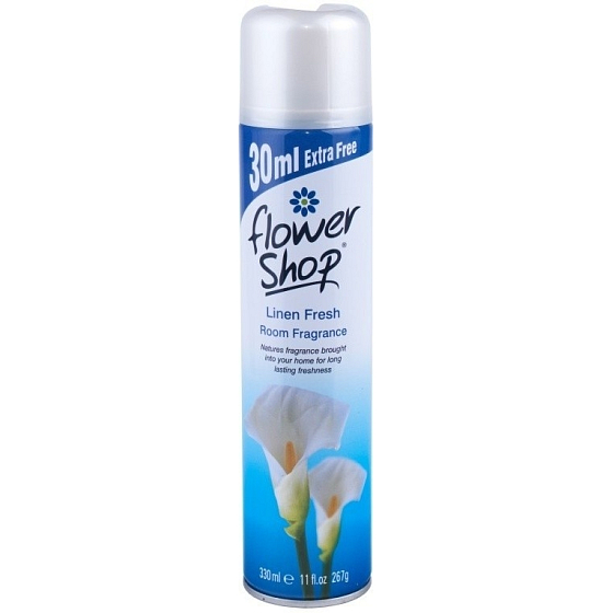 FlowerShop Linen Fresh Lufterfrischer 300 ml