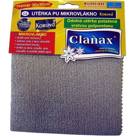 Clanax Corundum Stoff PU Mikrofaser 30 x 30 cm 1 Stück
