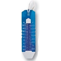 Proxim Thermometer groß flach für Aufhängung im Schwimmbad 26,5 cm