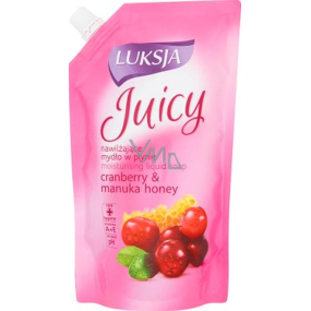 Luksja Juicy Cranberry & Manuka Honig Flüssigseife nachfüllen 400 ml